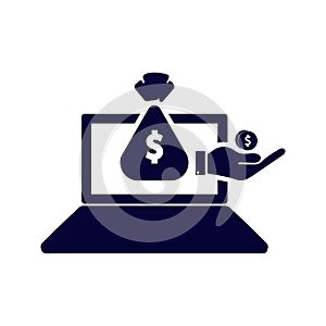 online money payment icon