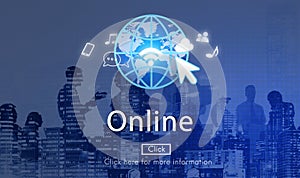 Online Network Internet Connection Digital Concept