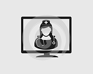 Online Nursing help icon