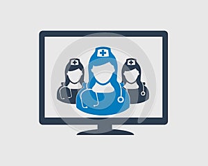 Online Nursing help icon