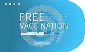 Online Page with Free Vaccination Data Infomation