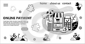 Online Payment Concept Banner