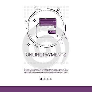 Online Payment Credit Card Service Mobile Transaction Banner