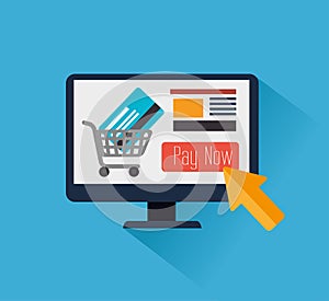 Online payments design.