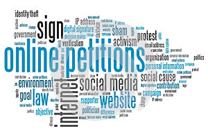 Online petitions