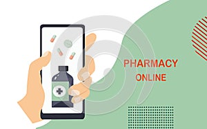 Online pharmacy concept