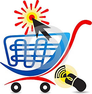Online purchase logo