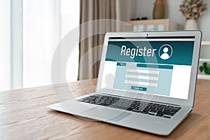 Online registration form for modish form filling