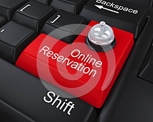 Online Reservation Enter Key