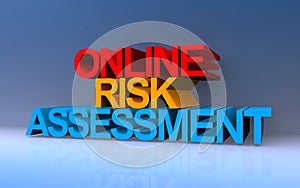 online risk assessment on blue