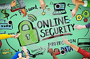 Online Security Password Information Protection Privacy Internet