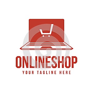 Online shop, store logo