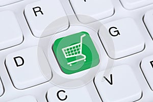 Online shopping e-commerce internet shop concept