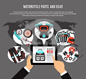 Online Shopping Of Motorcycle Parts