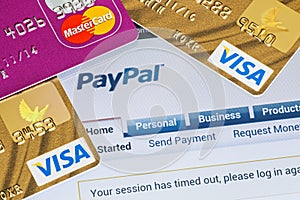Online shopping paid via Paypal payments