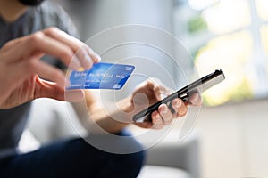 Online Shopping Payment On Mobile Phone