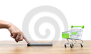 Online shoppingâ€Ž cart sell of ecommerce convenience