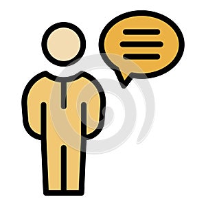 Online speaker icon vector flat