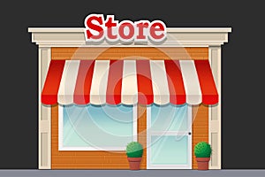 Online store building