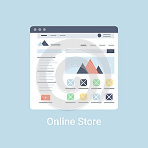 Online Store Wireframe