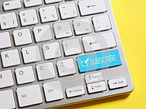 Online subscription or registration