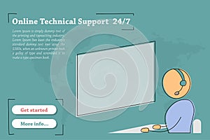 Online Technical Support - banner