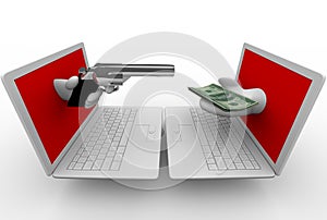 Online Theft - Computer Laptops photo