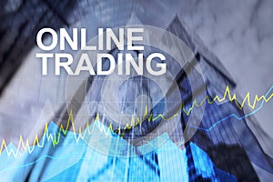 Online trading, Forex, Investment and financial market concept