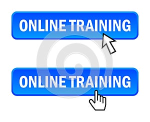 Online training button