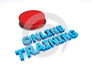 Online training button