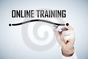 Online training concept