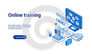 Online training 3d lp template 2