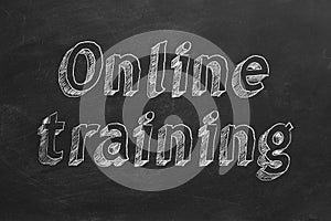 Online training