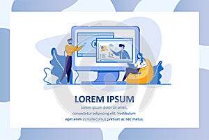 Online Training Workshop Courses Visualization.