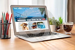 Online travel agency website for modish search and travel planning