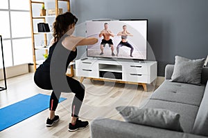 Online TV Home Fitness Workout