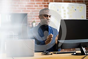 Online Video Conference Elearning Call