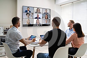 Online Video Conference Training Business Meeting