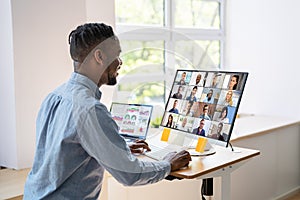 Online Video Conference Virtual Meeting