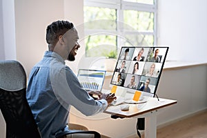 Online Video Conference Virtual Meeting