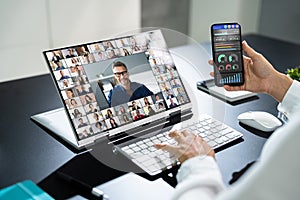 Online Video Conference Virtual Meeting