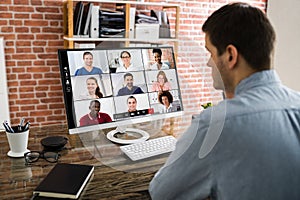 Online Video Conference Webinar Meeting Call