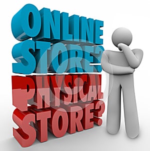 Online Vs Physical Store Thinker Best Shopping Option Retail Choice