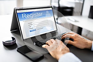 Online Web Registration Form On Website