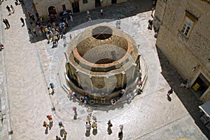 Onofrijeva Fountain in Dubrovnik