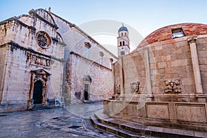 Onofrio fountain of Dubrovnic.