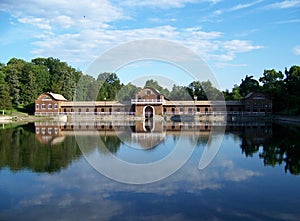 Onondaga Park Bathhouse Reflection