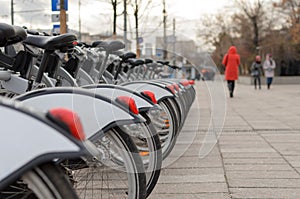 With the onset of cold weather in the metropolis falls the demand for Cycling around the city