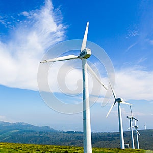 Onshore wind farm - renewable energy