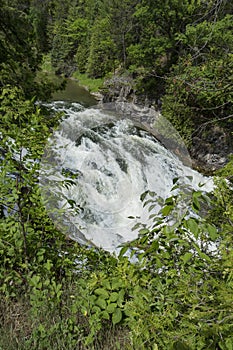 Ontario\'s Bonnechere Falls from Above